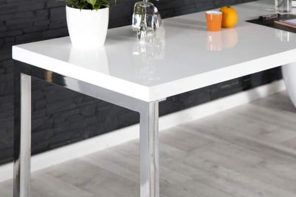 Biely písací stôl White Desk 60 x 160 cm – 40 mm »