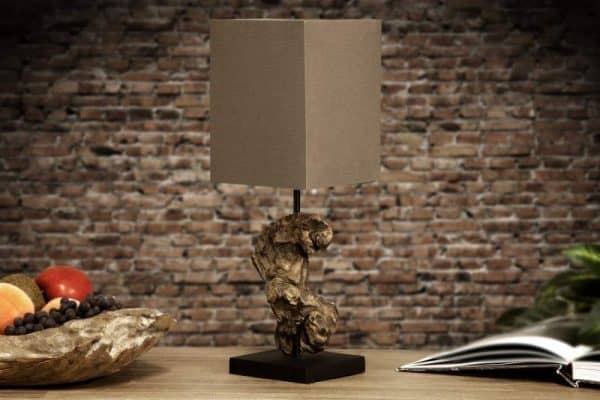 Hnedá stolová lampa Hypnotic »