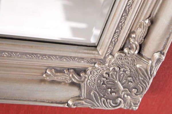 Nástenné zrkadlo Speculum strieborná 45 x 55 cm