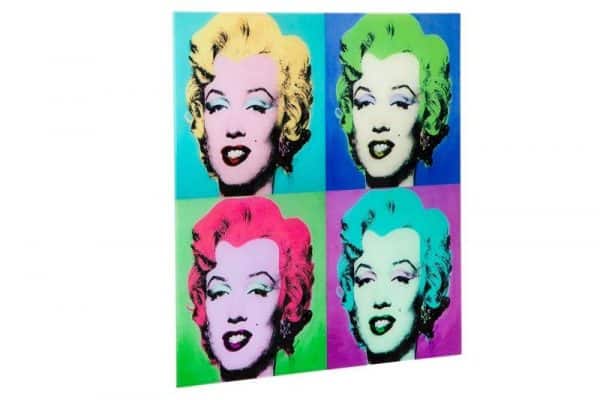 Obraz Pop Art Marilyn 60x60cm sklo