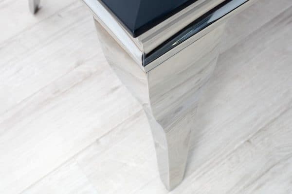 Čierny konferenčný stolík Modern Barock 60 x 100 cm – 10 mm  »