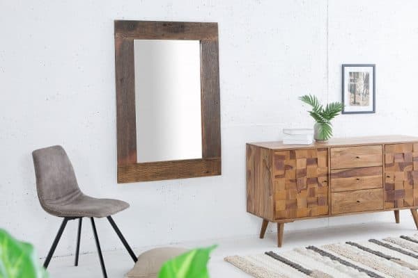 Zrkadlo Hemingway recyklované drevo 120 cm