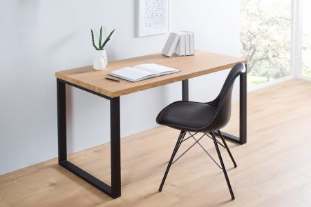 Písací stôl Black Desk 128cm čierna dub