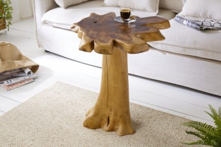 Konferenčný stolík Root 60cm teakové drevo