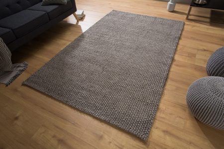 Teppich Wool 250x155cm antracit