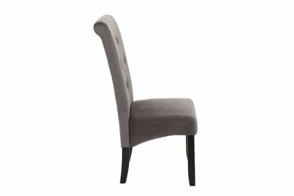 Sivá stolička Valentino