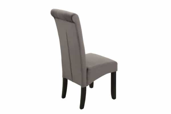Sivá stolička Valentino