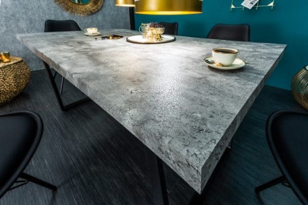 Betónový jedálenský stôl Loft 90 x 160 cm – 40 mm »