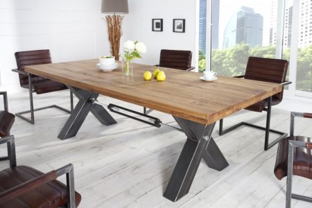 Drevený jedálenský stôl Thor 100 x 200 cm