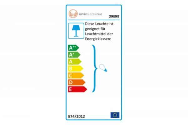 Stolová lampa Leonor 56cm zlatá