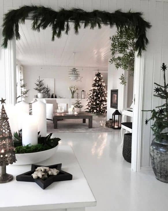 vianočná obývačka