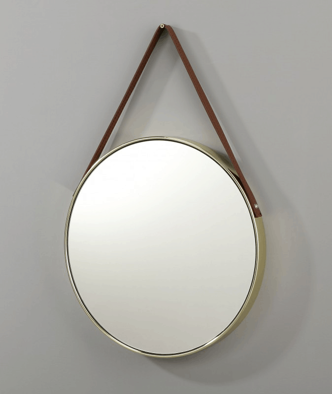okrúhle zrkadlo