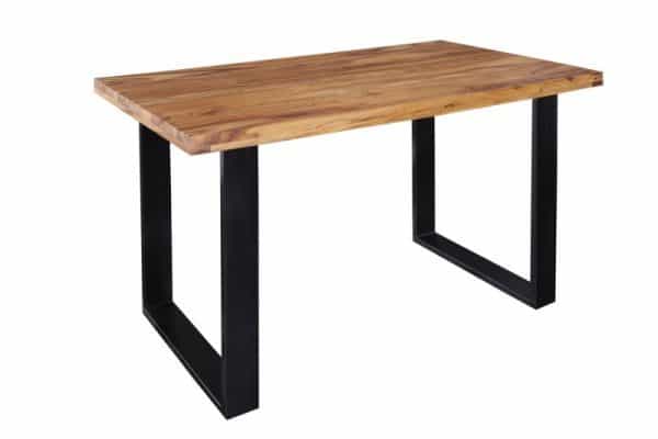 Jedálenský stôl Iron Craft 120cm sheesham 45mm
