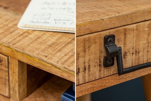 Písací stôl Retro 120cm Mango