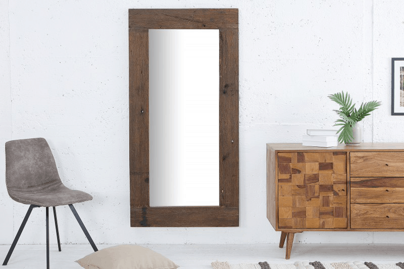 Zrkadlo s dreveným rámom 2