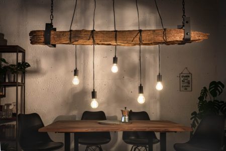 Závesná lampa Barracuda 152cm recyklát