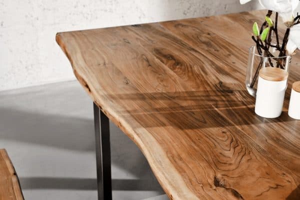 Jedálenský stôl Mammut 160cm agát 35mm HONEY *doska*