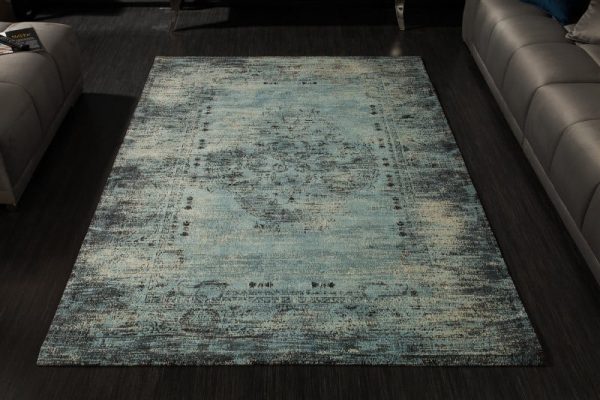 Teppich Old Marrakesch 240x160cm aqua blue