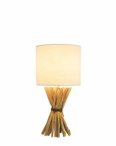 Stolová lampa Euphoria 54cm Longan-drevo
