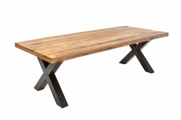 Jedálenský stôl Iron Craft X II 240cm Mango 70mm