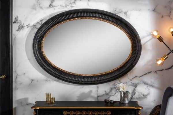 Nástenné zrkadlo Venice 135cm čiernozlatá