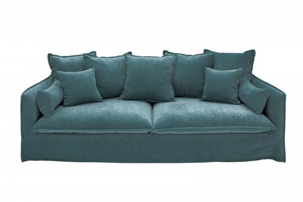 Sofa Heaven 210cm petrolejová zamat