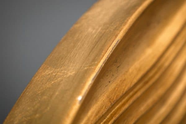 Nástenné zrkadlo Circle 100cm rund zlatá