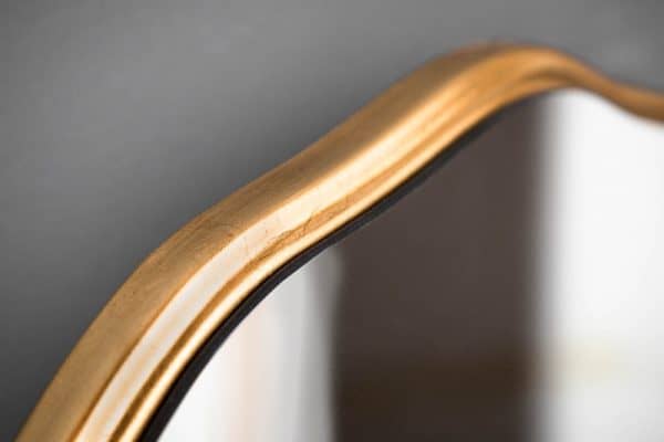 Nástenné zrkadlo Elegancia 100cm oval zlatá