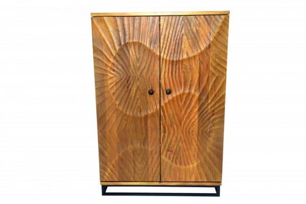 Barschrank Scorpion 140cm hnedá Mango