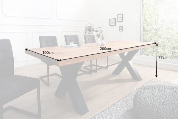 Jedálenský stôl Thor 200cm divý dub