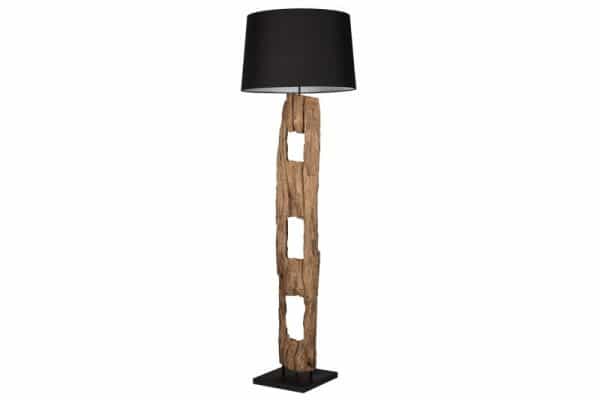 Stojanová lampa Barracuda 177 cm čierna