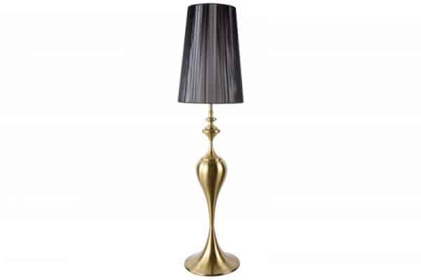 Stojanová lampa Lucie 160cm čierna-zlatá