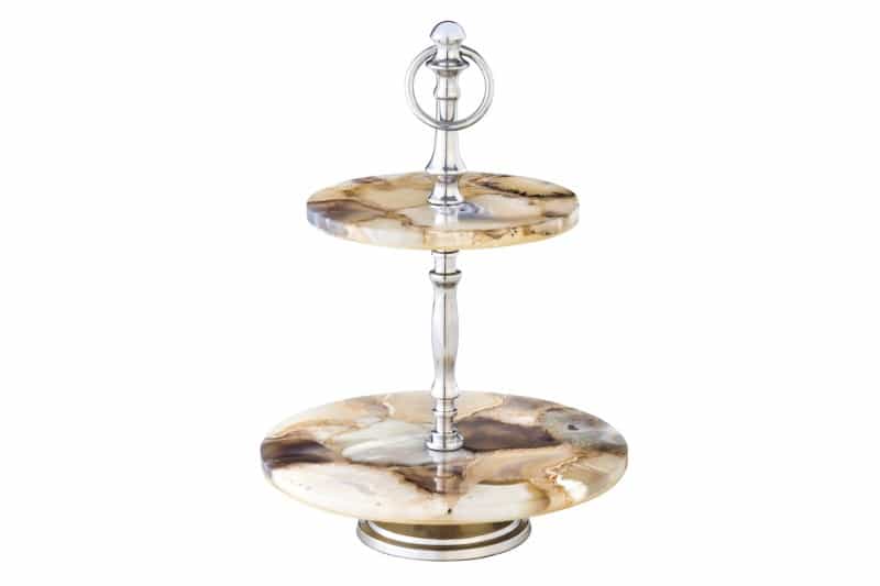 Etagere Noble 40cm Achat strieborná