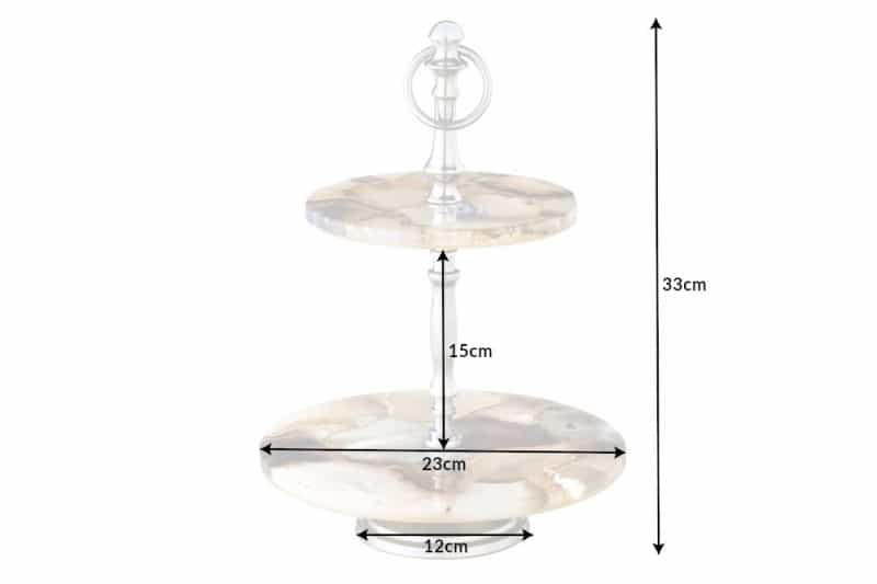 Etagere Noble 40cm Achat strieborná