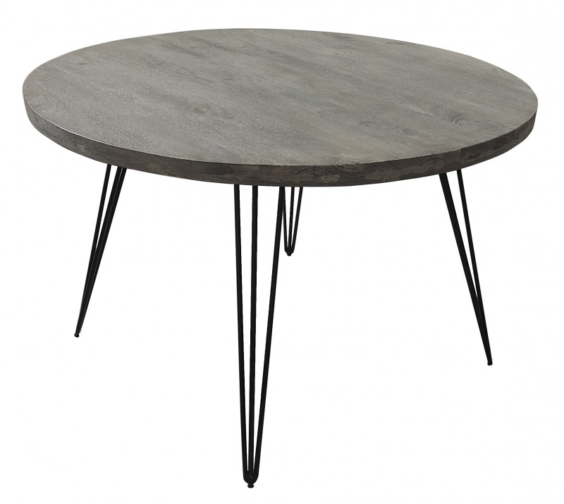 Jedálenský stôl Scorpion 120cm Mango sivá