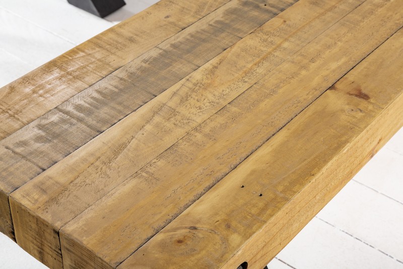 Lavica Thor 200cm Pinie 80mm vintage hnedá