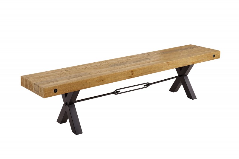 Lavica Thor 200cm Pinie 80mm vintage hnedá