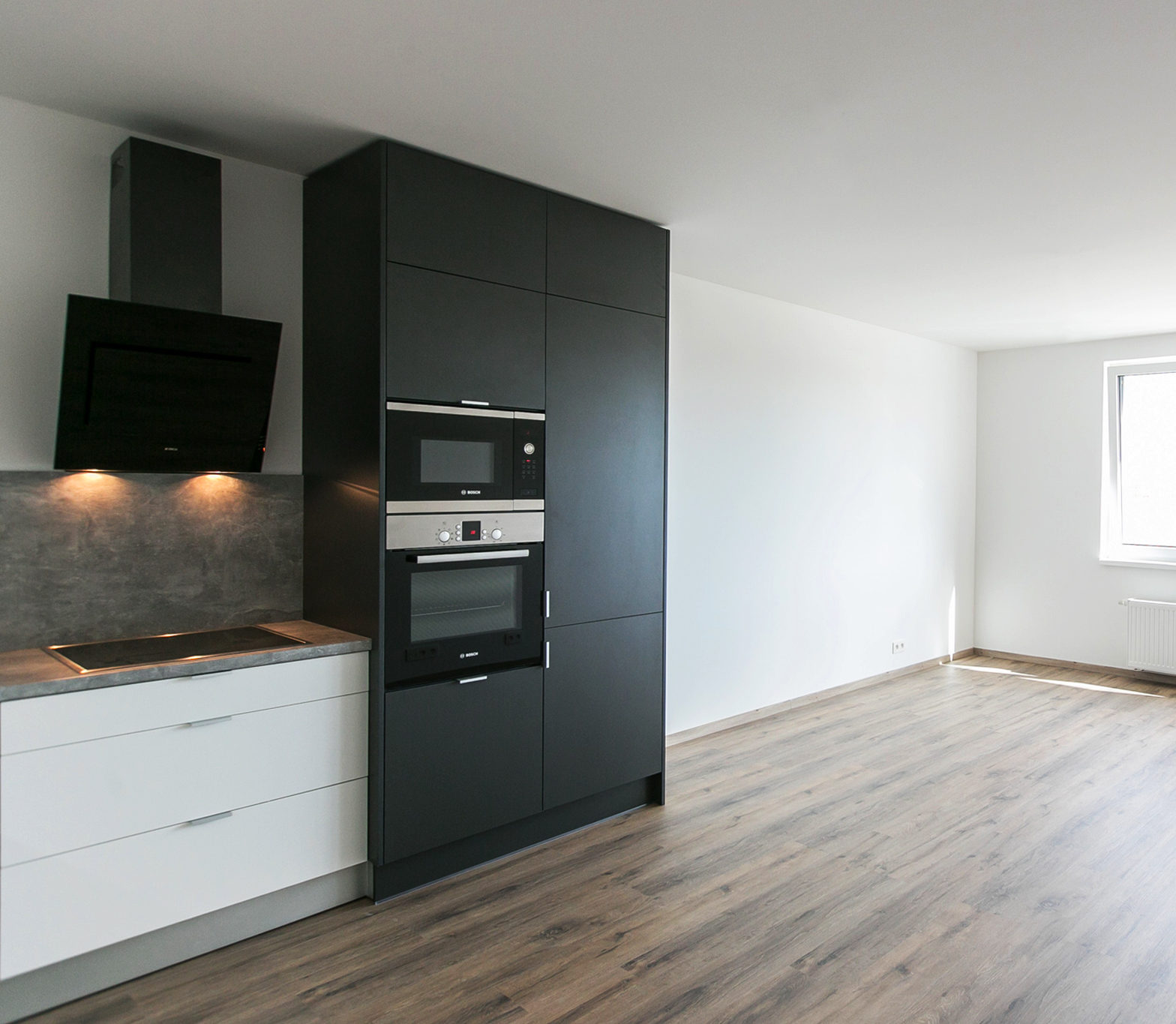 Malé Krasňany BD5 - realizácia kuchyne - 2-izbový byt